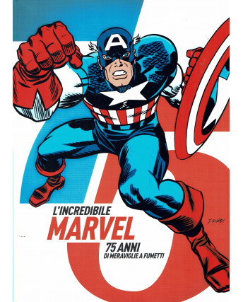 L'incredibile Marvel 75 anni di meraviglie a fumetti ed.Comicon NUOVO FU16