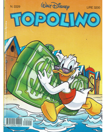 Topolino n.2229 ed.Walt Disney Mondadori