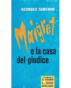 Georges Simenon:Maigret e la casa del giudice ed.Mondadori A74