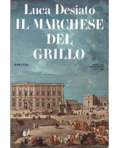Luca Desiato : Il marchese del grillo ed. Mondadori A67
