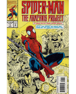 Spider-Man Arachnis Project n. 1 Aug 94 ed.Marvel Comics lingua originale OL11