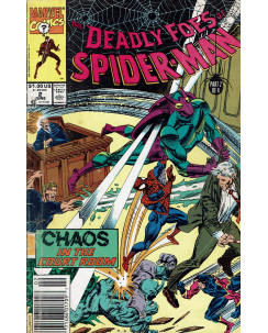 The Deadly Foes of Spider-man n. 2 Jun 91 ed.Marvel Comics lingua originale OL11