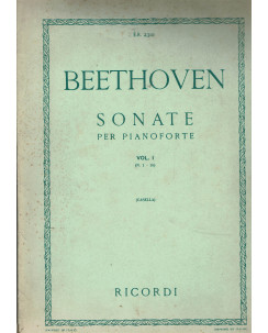 Beethoven:Sonate per pianoforte Vol.1 ed.Ricordi FF07
