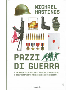 M. Hastings: Pazzi di guerra [gen. McChrystal] ed. Garzanti NUOVO B41