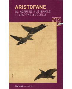 Aristofane: Gli Acarnesi/Le Nuvole/Le Vespe/Gli Uccelli ed Garzanti NUOVO B46