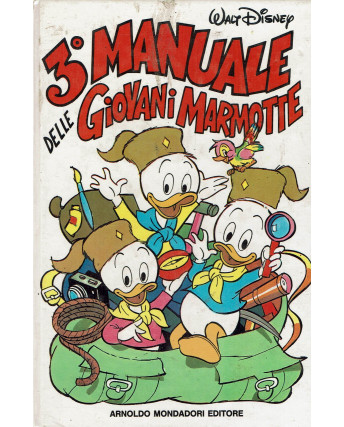 3 Manuale delle Giovani Marmotte Walt Disney ed.Mondadori FU14