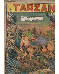 Tarzan n. 36 Collana albi URRA Nel Regno delle Amazzoni ed.Mondiali FU02
