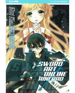 Sword Art Online Aincrad 2di3 ed.Jpop NUOVO 