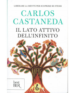 Carlos Castaneda: Il lato attivo dell'infinito ed. best BUR NUOVO B42
