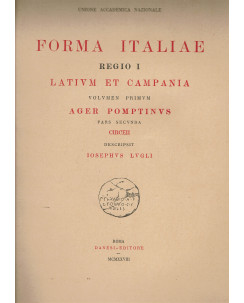 Forma Italiae Regio I Vol.I Parte II ed.Danesi FF07