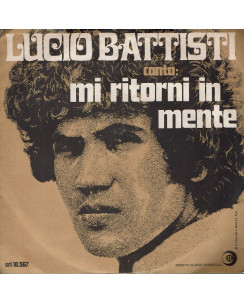 45 GIRI 0043 Lucio Battisti:Mi ritorni in mente/7 e 40 DR SRL 10-567 Italy 1969