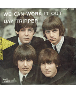 45 GIRI 0050 The Beatles:We can Work it out Parlophon QMSP 16388 Italy 1966