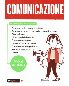 COMUNICAZIONE ammissione corsi laurea PROVE ufficiali ed.Feltrinelli NUOVO B11