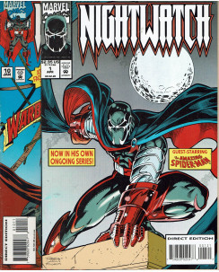 NightWatch sequenza 1/10 Apr 1994 ed.Marvel Comics lingua originale OL11
