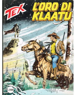 Tex 401 prima edizione - l'oro di Klaatu - ed.Bonelli