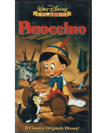 028 VHS Pinocchio - Walt Disney VS 4195