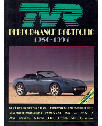 TVR Performance Portafolio 1986-1994 S Turbo, Titan ed.Brooklands FF19