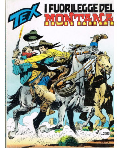 Tex 408 prima edizione i fuorilegge del montana di Bonelli ed. Bonelli