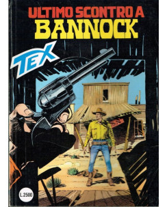 Tex 409 prima edizione ultimo scontro a Bannock di Bonelli ed. Bonelli