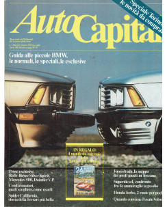 AutoCapital N. 3 Mag 1982 Rolls-Royce Spirit, Mercedes 500 ed.Corriere Sera 
