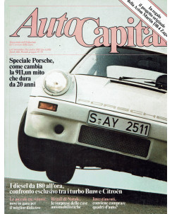 AutoCapital N. 6 Nov 1983 Turbo BMW Citroen,Aston Martin DB4 ed.Corriere Sera 