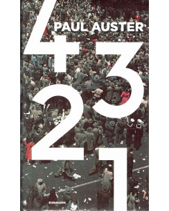 Paul Auster:4 3 2 1 ed.Einaudi B40