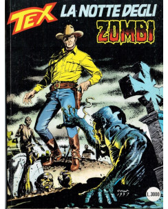 Tex 445 prima edizione - la notte degli zombi - ed.Bonelli