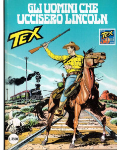 Tex 449 prima edizione - gli uomini che uccisero Lincoln - ed.Bonelli