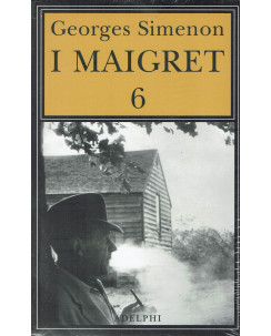 Georges Simenon: I Maigret vol. 6 NUOVO ed. Adelphi B47