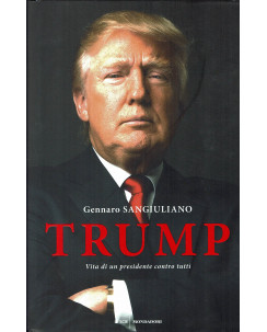 G.Sangiuliano:Trump vita presidente contro tutti ed.Mondadori sconto 50% B46