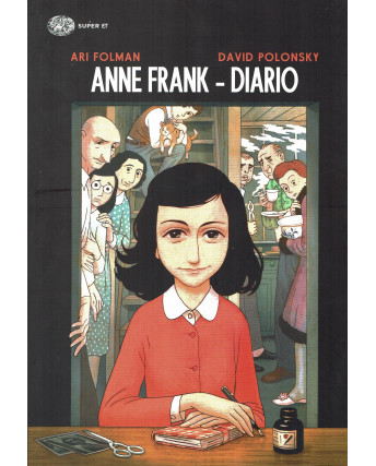 Anne Frank diario (a fumetti)di A.folman D.Polonsky ed.Einaudi B17