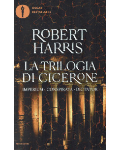 Robert Harris:la trilogia di Cicerone ed.Oscar Mondadori sconto 50% B29