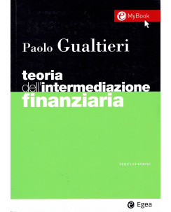 P.Gualtieri:teoria intermediazione finanziaria 3 ed.Egea NUOVO B30