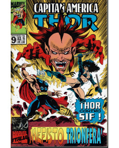 Capitan America e Thor n. 9 ed.Marvel Italia  