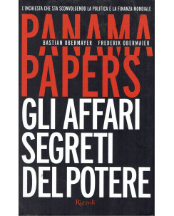 Bastian e Frederik Obermaier:Panama Papers ed.Rizzoli NUOVO sconto 50% B31