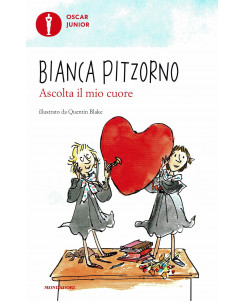 Bianca Pitzorno:ascolta il mio cuore ed.Oscar Mondadori NUOVO sconto 50% B29