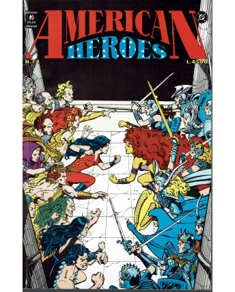 AMERICAN HEROES n.14 ed. PLAY PRESS