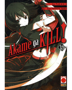 Akame ga KILL 13 prima edizione di Takahiro/Tashiro ed.Panini