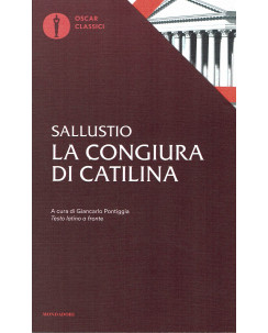 Sallustio:la congiura di Catilina ed.Oscar Mondadori NUOVO sconto 50% B29