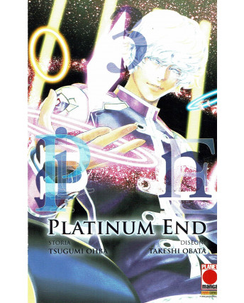 Platinum End  3 di Ohba e Obata aut.Death Note RISTAMPA ed. Panini NUOVO