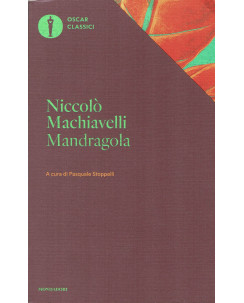 Niccolò Machiavelli:Mandragola ed.Oscar Mondadori NUOVO sconto 50% B29