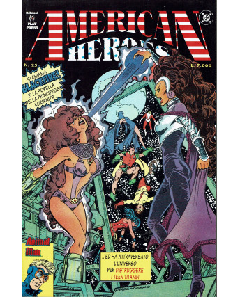 AMERICAN HEROES n.25 ed. PLAY PRESS