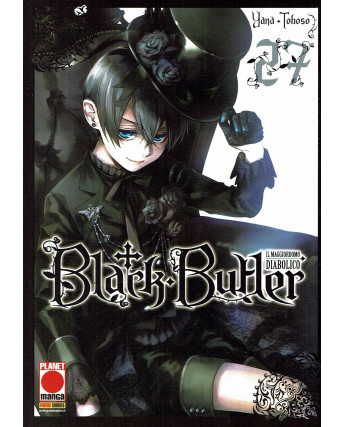 Black Butler n.27 di Yana Toboso Kuroshitsuji Prima ed.Planet Manga