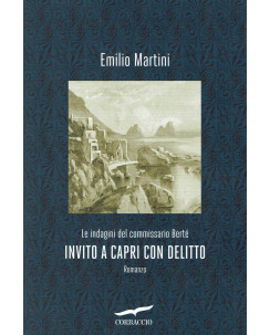 Emilio Martini:invito a Capri con delitto ed.Corbaccio NUOVO B24