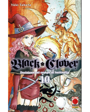 Black Clover n.10 di Yuki Tabata Ed.Panini NUOVO