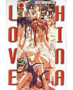 Love Hina n.12 di Ken Akamatsu, Negima ed. Planet Manga