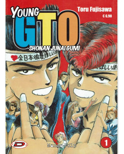 Young GTO n. 1 di Shonan Junai Gumi, Toru Fujisawa ed.Dynit