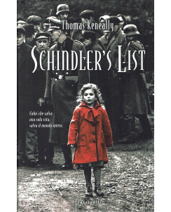 T.Keneally: Schindler's list ed.Frassinelli NUOVO B41