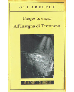 Georges Simenon: all'insegna di Terranova ed.Adelphi NUOVO B15