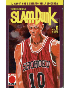 Slam Dunk n.41 di Takehiko Inoue Prima Edizione ed.Planet Manga